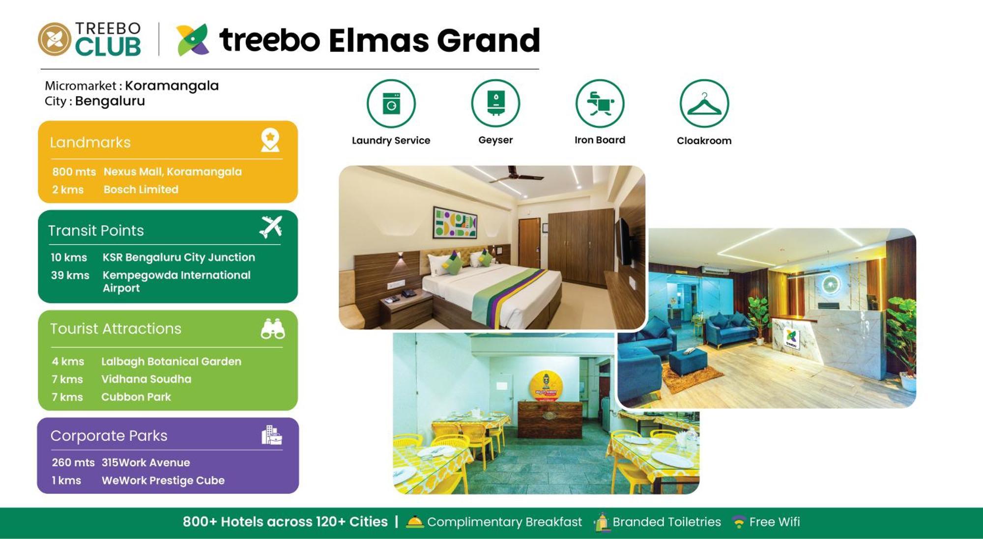 Treebo Elmas Grand Hotel Bangalore Ngoại thất bức ảnh
